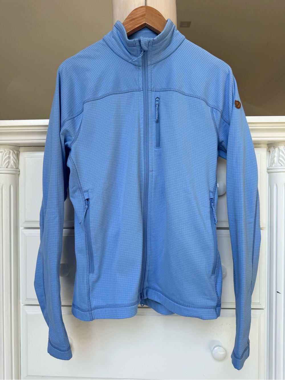 Fjällräven Abisko Lite Fleece Jacket Women’s M Blue Full Zip